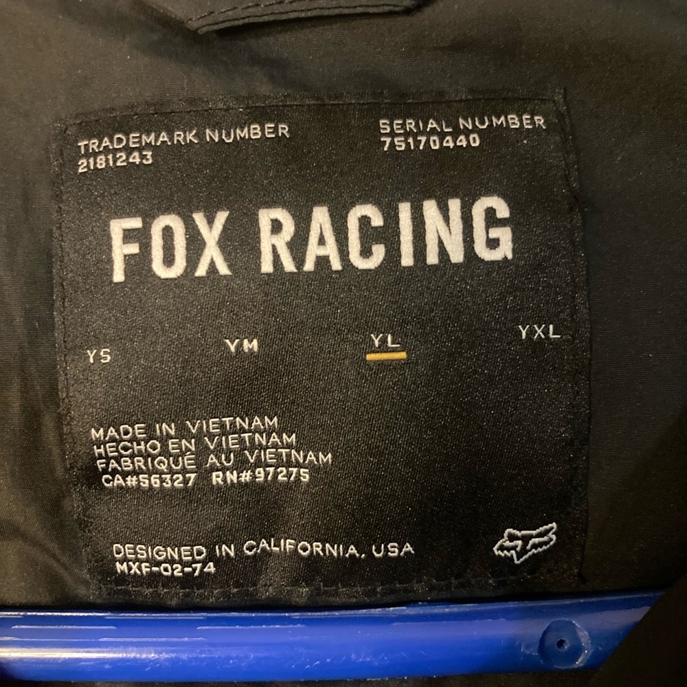 Fox Racing Jacket - Picture 7 of 9